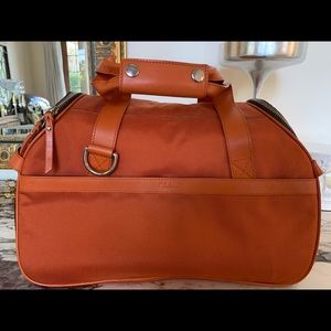 Cole Haan Orange Dog Travel Bag
